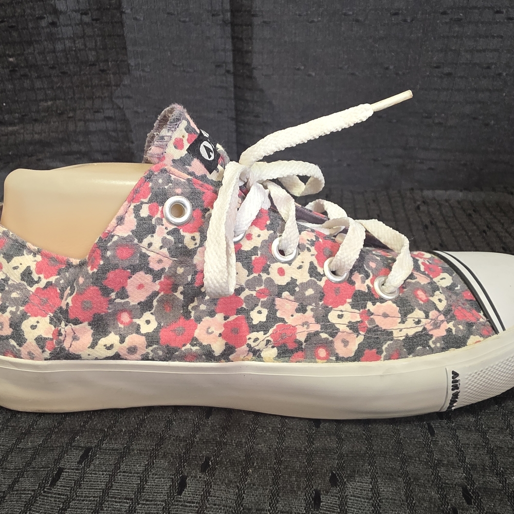 Floral Canvas Sneakers